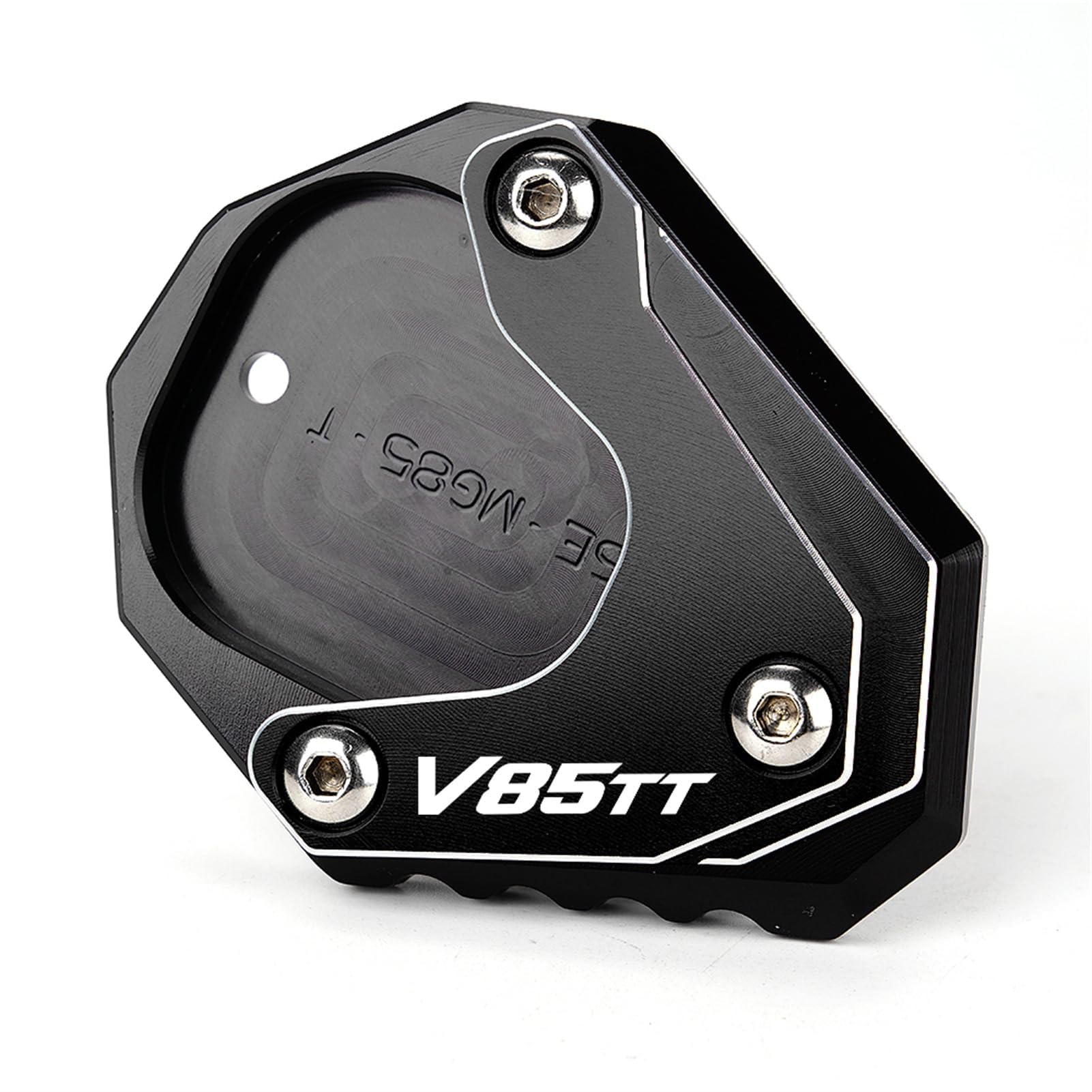 ZESIDIMO Motorrad Ständer Für MOTO GUZZI V85TT V85 TT V 85 TT 2020-2022 2021 Motorrad Zubehör Seitenstützen Verlängerung Stützplatte V 85TT (Schwarz) von ZESIDIMO