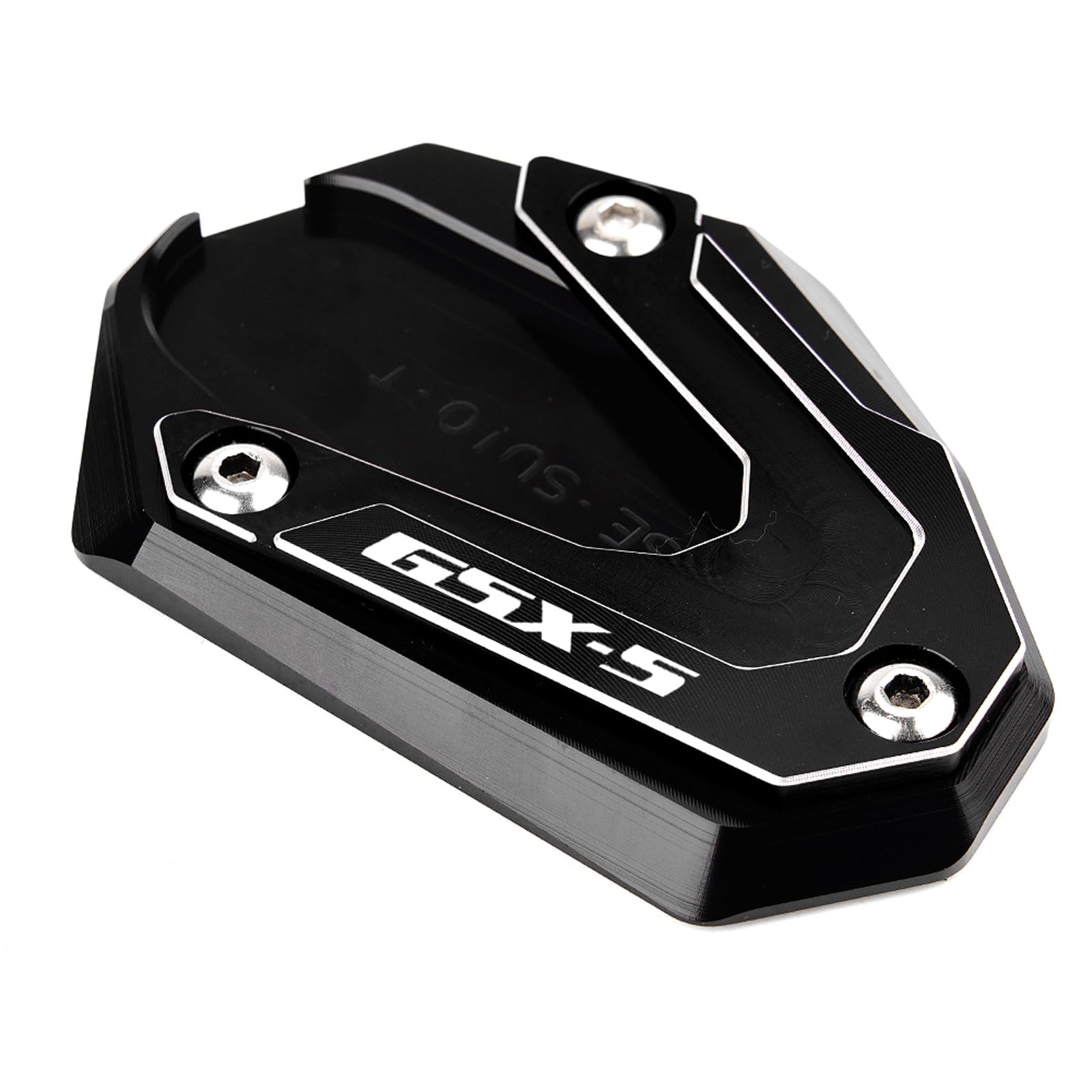 ZESIDIMO Ständer Zubehör für Suzuki GSXS 750 GSX S 1000 2017-2021 2022 GSX-S 1000GT Motorrad Vergrößerungs Platte Seitenständer verlängerung (Schwarz) von ZESIDIMO