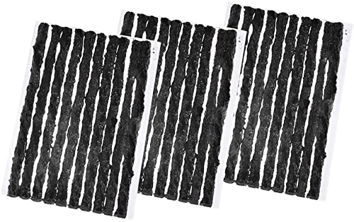 ZESLIV 30 Stk Vulkanisierungsstreifen 200mm*3,5mm Vulkanisierstreifen für KFZ Auto PKW Farrad Reifenreparatur Streifen Schwarz ZESLIV 30 Stk Vulkanisierungsstreifen 200mm*3,5mm Vulkanisierstreifen für KFZ Auto PKW Farrad Reifenreparatur Streifen Schwarz von ZESLIV