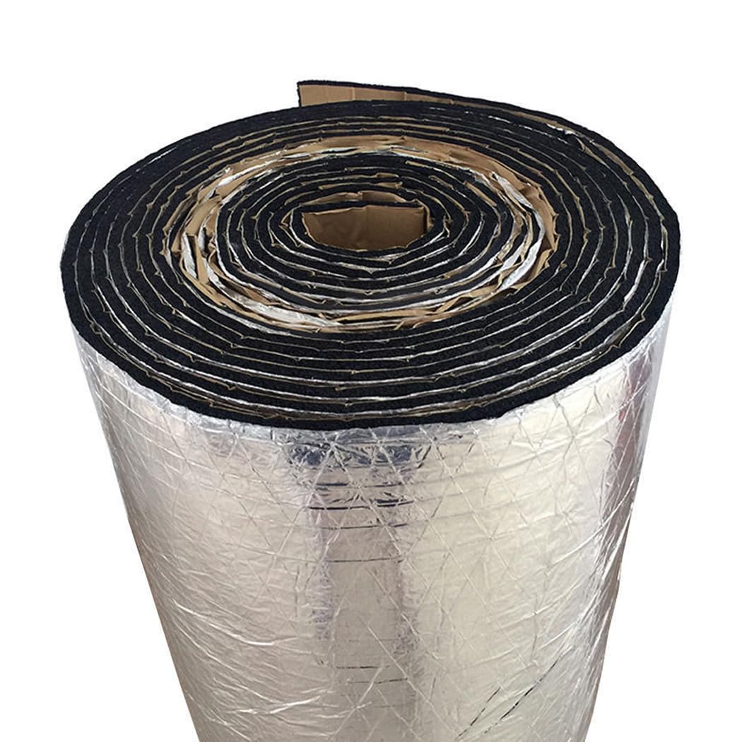 ZESLIV 7mm Dämmmatte 50x100cm Auto Alubutyl Dämmschaummatte Isolierung Schallschutzmatte Selbstklebend Dämmmatte Fahrzeugdämmung für KFZ ZESLIV 7mm Dämmmatte 50x100cm Auto Alubutyl Dämmschaummatte Isolierung Schallschutzmatte Selbstklebend Dämmmatte Fahrzeugdämmung für KFZ von ZESLIV