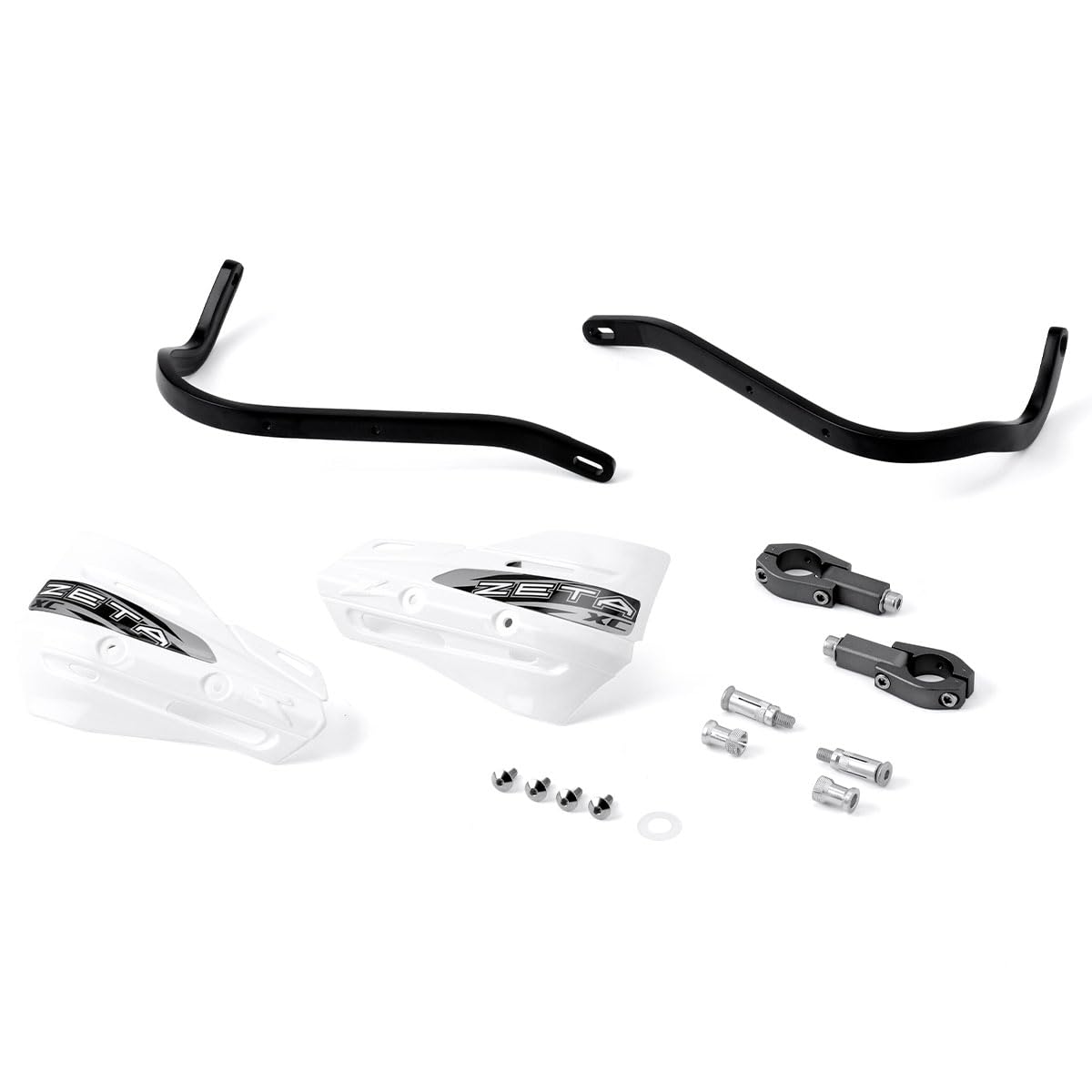 ZETA - ZE72-5010 – Armor Handschutz XC Kit für 28,6 mm Stange, schwarz/weiß ZETA - ZE72-5010 – Armor Handschutz XC Kit für 28,6 mm Stange, schwarz/weiß von Zeta