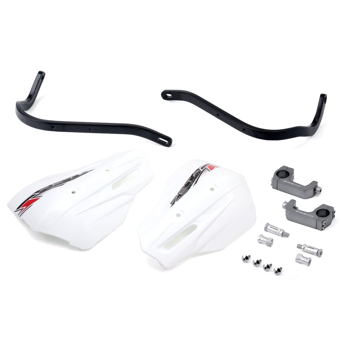 ZETA - ZE72-5050 – Armor Handguard XC Pro Kit 28,6 mm Bar U-Klemme schwarz/weiß ZETA - ZE72-5050 – Armor Handguard XC Pro Kit 28,6 mm Bar U-Klemme schwarz/weiß von ZETA RACING