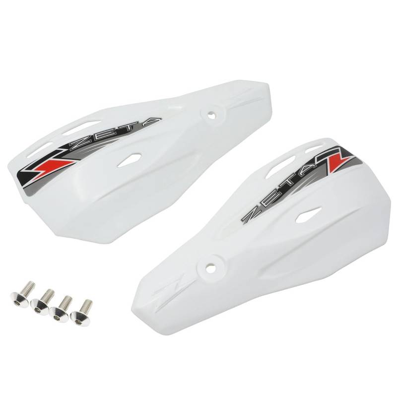 Zeta Ersatz-Handschützer X2 Weiß von ZETA RACING