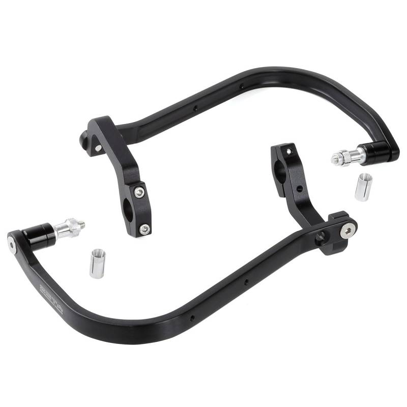 Zeta Racing Adventure Aromor Handguard for 7/8, 22.2mm handlebar Black ZE72-6001 aluminum durable protection wind protect von Zeta
