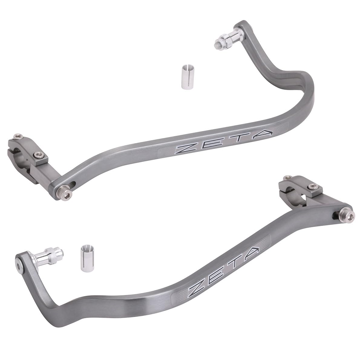 Zeta Racing Armor Hand Guard Bended Titanium Color ZE72-0003 light weight durable protection Zeta Racing Armor Hand Guard Bended Titanium Color ZE72-0003 light weight durable protection von ZETA RACING