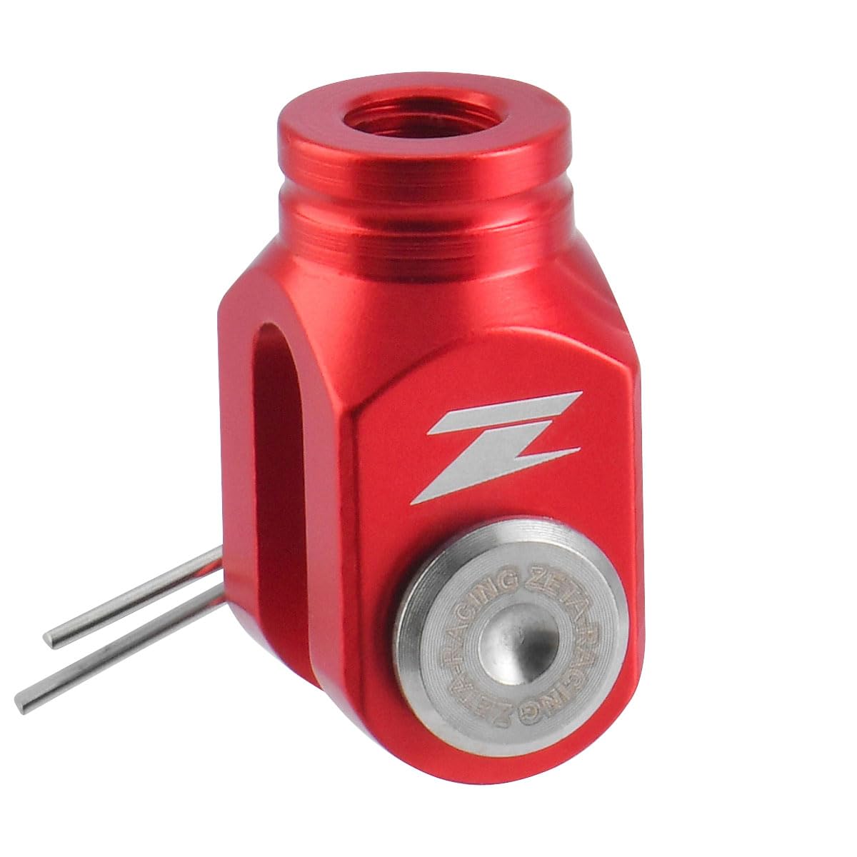 Zeta Racing TRAIL125, CRF300L/RALLY, XR650R Rear Brake Clevis light weight durable aluminum ZE89-5045 ZETA Bremsschlüssel CR80/85 96-07, TRX400EX 450R, eloxiertes Aluminium, Rot Zeta Racing TRAIL125, CRF300L/RALLY, XR650R Rear Brake Clevis light weight durable aluminum ZE89-5045 ZETA Bremsschlüssel CR80/85 96-07, TRX400EX 450R, eloxiertes Aluminium, Rot von ZETA RACING