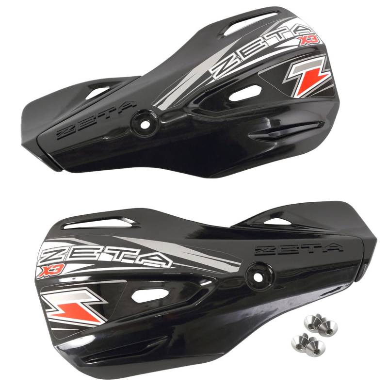Zeta Racing X3 Protector for Armor Hand Guard Black ZE72-0406 von Zeta