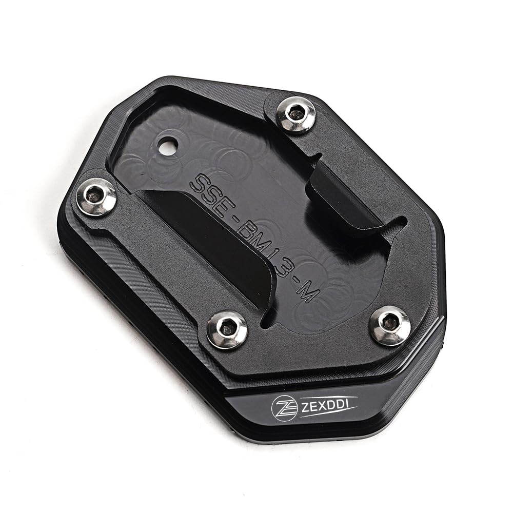 ZEXDDI CNC-Zubehör für Motorräder, passend für R1300GS R 1300 GS R 1300GS 2024 + Aluminium-Ständer Fußvergrößerung Seitenständer-Verlängerungspad ZEXDDI CNC-Zubehör für Motorräder, passend für R1300GS R 1300 GS R 1300GS 2024 + Aluminium-Ständer Fußvergrößerung Seitenständer-Verlängerungspad von ZEXDDI