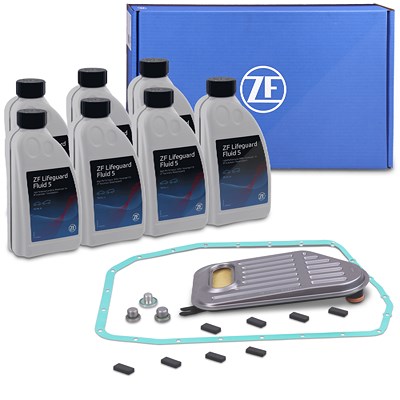 Zf Teilesatz Ölwechsel Automatikgetriebe + 7l ATF-Öl für Alpina, BMW von ZF