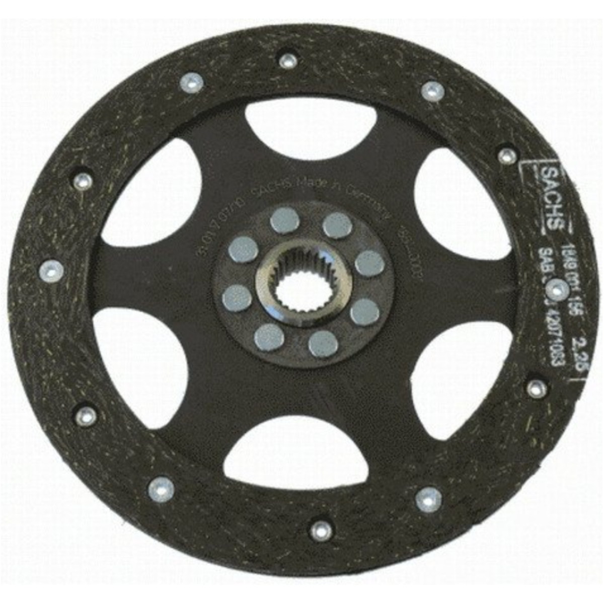 Zf 1864 400 031 kupplungsscheibe 1864400031 Zf 1864 400 031 kupplungsscheibe 1864400031 von ZF