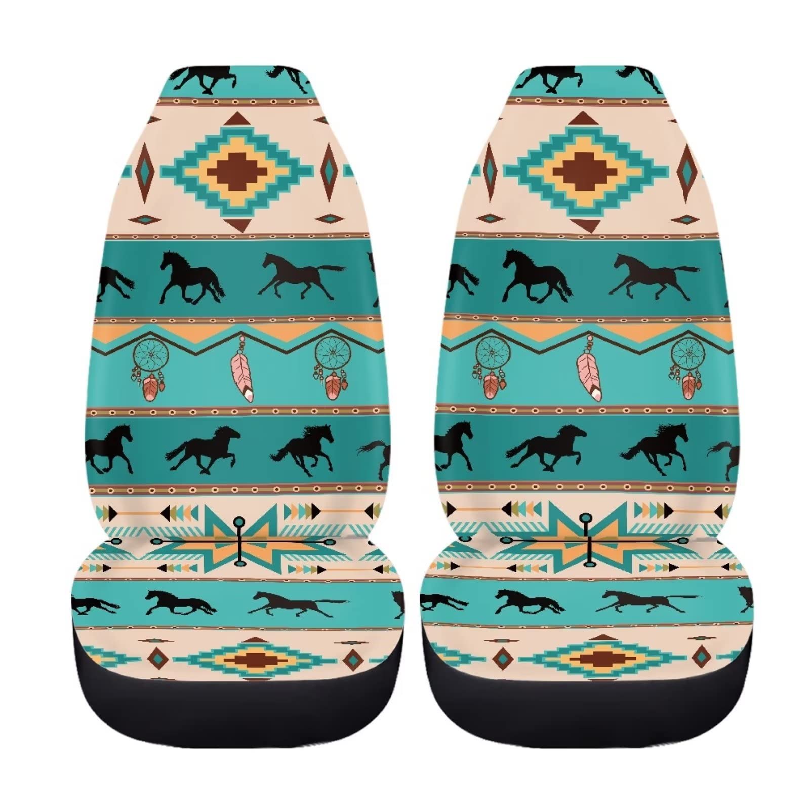 ZFRXIGN Autositzbezüge im Boho-Stil, 2 Stück, Vordersitzschutz, Southwestern Autozubehör, Satteldecke, Autositzbezüge, Tribal Navajo Azteken-Türkis ZFRXIGN Autositzbezüge im Boho-Stil, 2 Stück, Vordersitzschutz, Southwestern Autozubehör, Satteldecke, Autositzbezüge, Tribal Navajo Azteken-Türkis von ZFRXIGN