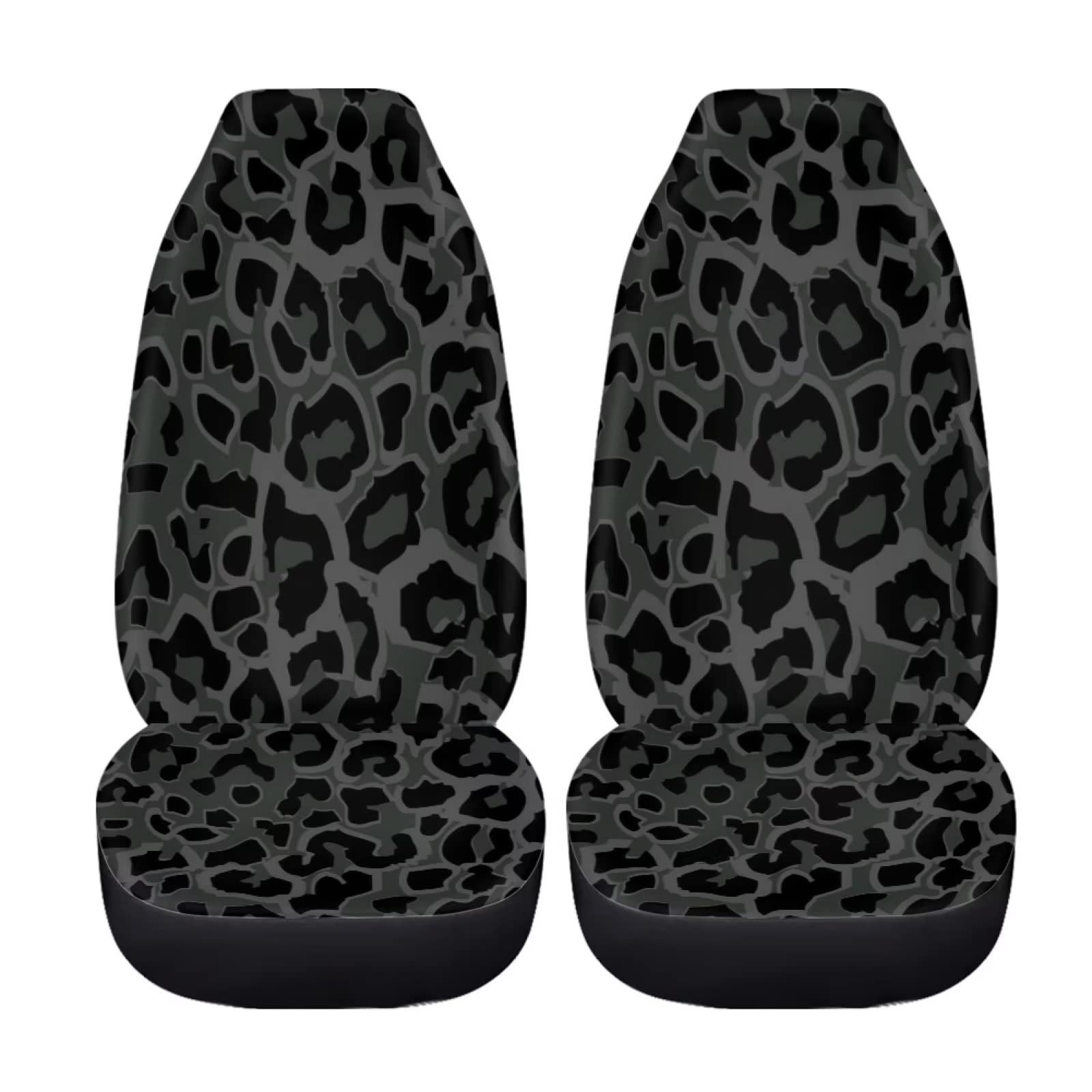 ZFRXIGN Leopard Autositzbezüge, nur Vordersitz, SUV, Schalensitzschutz für Damen, universal, passend für die meisten Autos, Lieferwagen, Vordersitze, 2 Stück, schwarzer Gepard ZFRXIGN Leopard Autositzbezüge, nur Vordersitz, SUV, Schalensitzschutz für Damen, universal, passend für die meisten Autos, Lieferwagen, Vordersitze, 2 Stück, schwarzer Gepard von ZFRXIGN