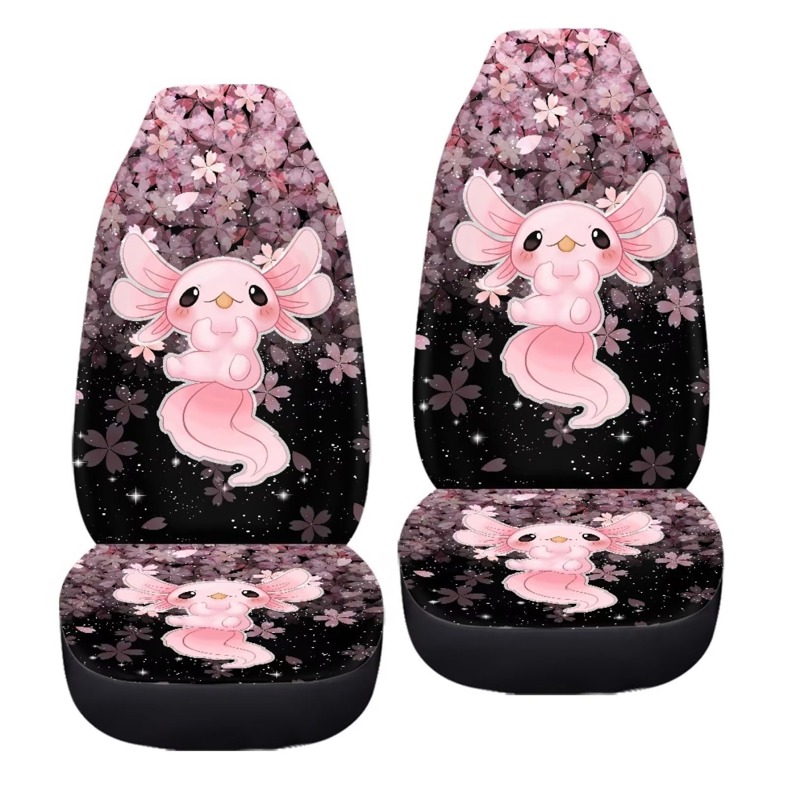 ZFRXIGN Sakura Axolotl Autositzbezug für Damen, SUV-Kofferraum, Vordersitzschoner, Schalensitzbezüge, Set, 2 Stück, universal, Rosa, Kirschblüte, Geschenke ZFRXIGN Sakura Axolotl Autositzbezug für Damen, SUV-Kofferraum, Vordersitzschoner, Schalensitzbezüge, Set, 2 Stück, universal, Rosa, Kirschblüte, Geschenke von ZFRXIGN