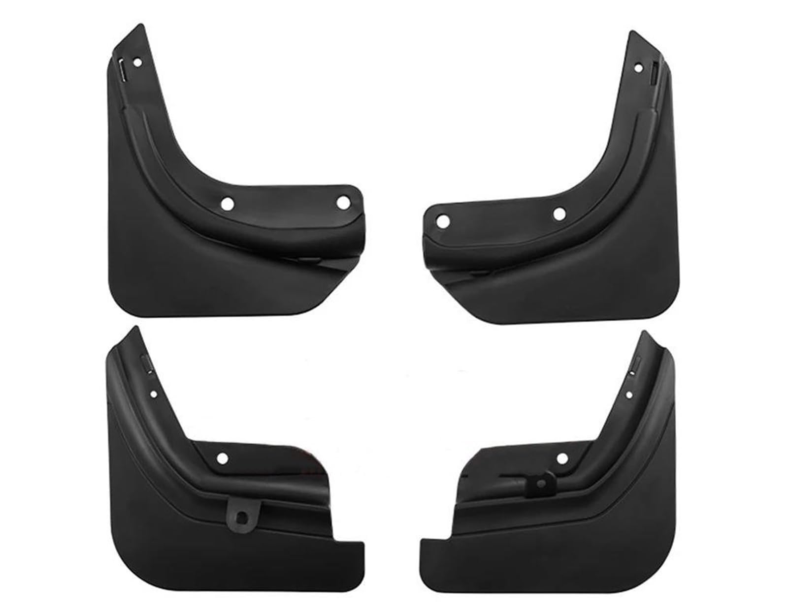 Für Tesla Für Modell Y 3 Kotflügel Kotflügel Anti-Schnee Anti-Sand Splash Guard Protector Vorne Und Hinten Reifen Schutz Auto Radschutzplatte(3) von ZGVGFAFLPQ