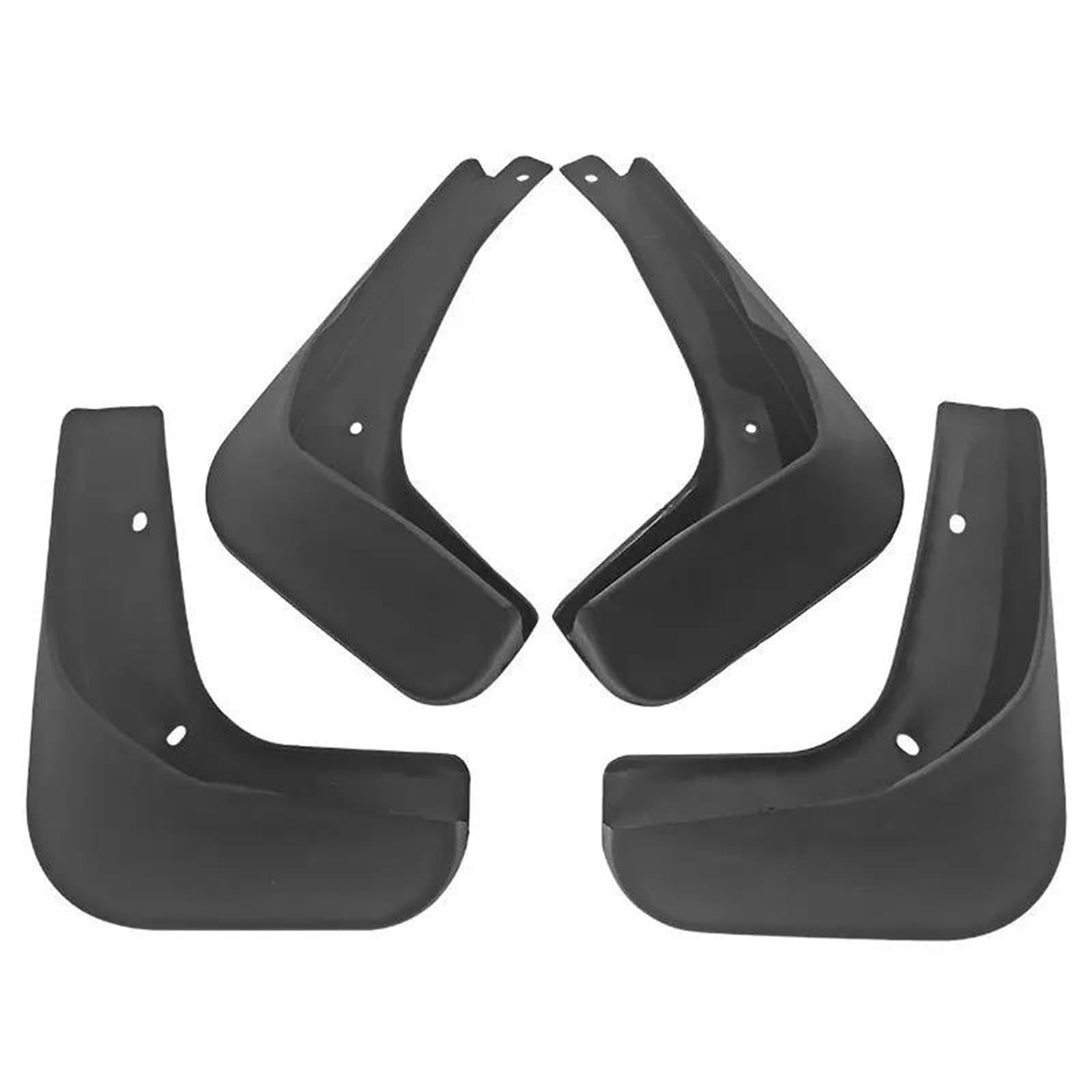 Für VW Für Polo 2011-2013 (4PCS) Vorne Und Hinten Reifen Schutz Auto Splash Guards Fender Set Teile Rad Schutz Auto Radschutzplatte von ZGVGFAFLPQ