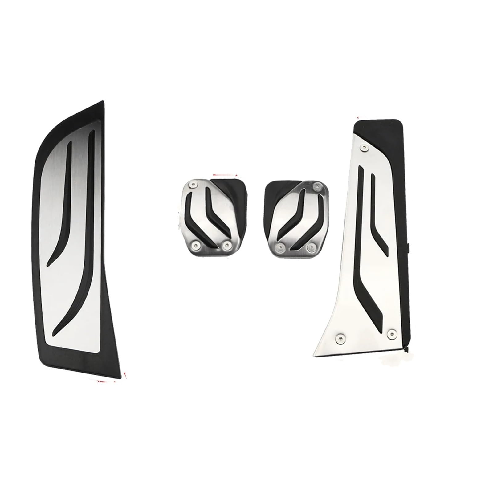Auto Pedale Abdeckung Für 1 2 3 4 5 6 Serie X1 X3 X5 X6 F10 F20 F30 G20 G10 Sport Gas Bremse Fuß Pedal Abdeckung Pads RHD Pedale Auto Pedal Zubehör(MT withRest) von ZHANFEIS