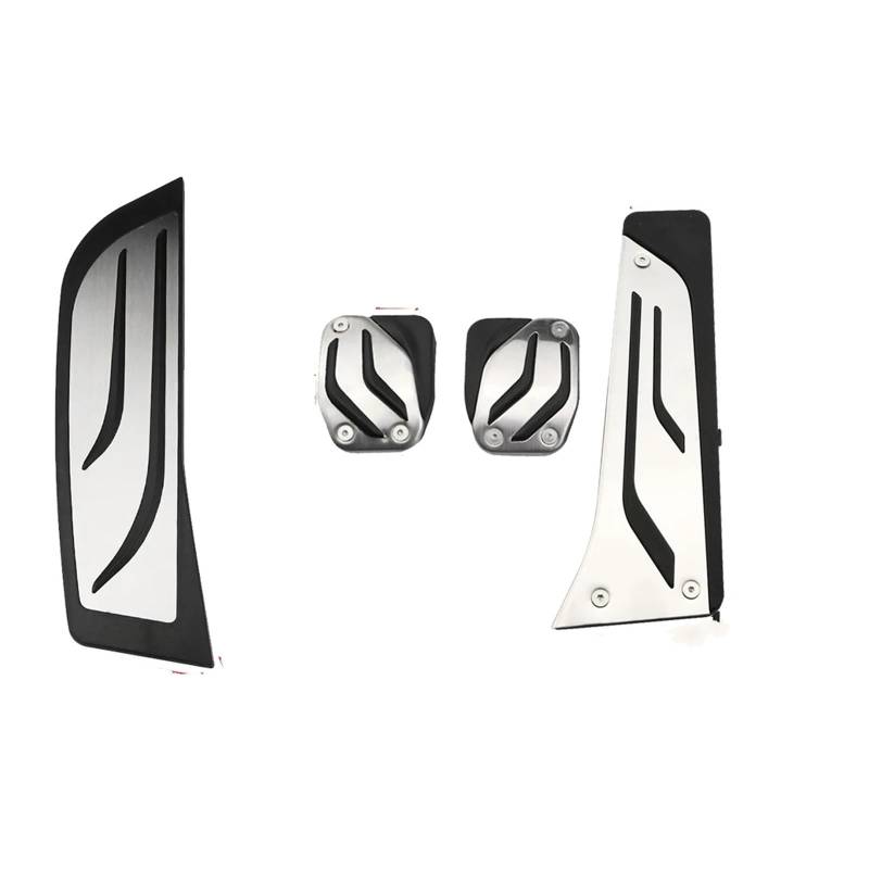 Auto Pedale Abdeckung Für 1 2 3 4 5 6 Serie X1 X3 X5 X6 F10 F20 F30 G20 G10 Sport Gas Bremse Fuß Pedal Abdeckung Pads RHD Pedale Auto Pedal Zubehör(MT withRest) von ZHANFEIS
