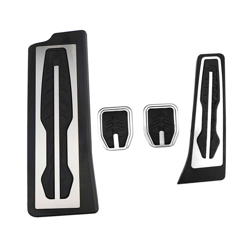 Auto Pedale Abdeckung Für 3 Serie G20 G21 2020 2021 2022 AT Auto Pedale Zubehör Accelerator Gas Bremspedal Fußstütze Pedal Abckung Pads Auto Pedal Zubehör(MT with rest) von ZHANFEIS