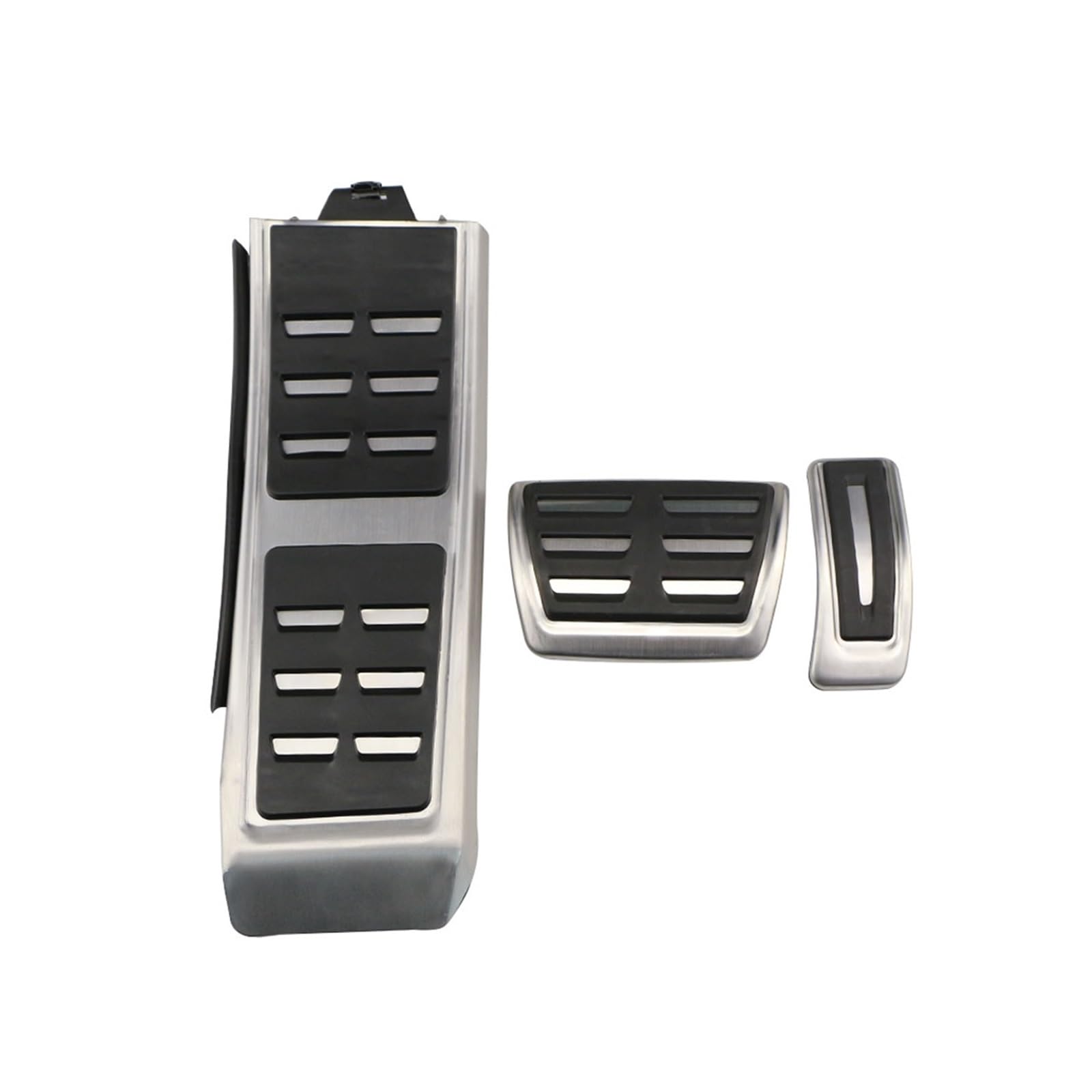 Auto Pedale Abdeckung Für A1 A4 A6 Q5 8X GB B6 B8 C6 C7 C8 8R 80A Bremspedalabdeckung Pads Gas Kraftstoff Fußstützenpedale Auto Pedal Zubehör(AT with Rest) von ZHANFEIS