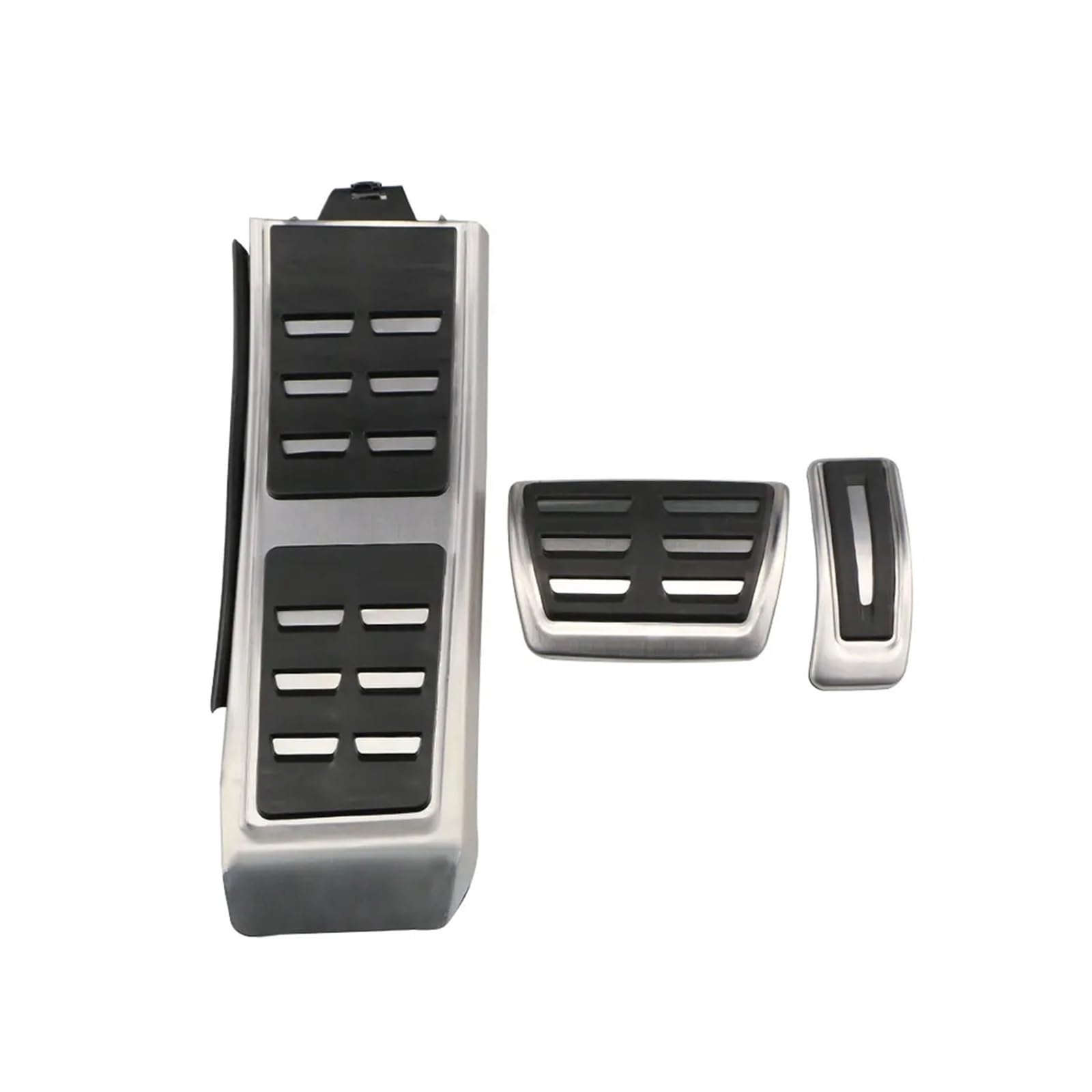 Auto Pedale Abdeckung Für A4 B8 A6 A7 A8 S4 RS4 A5 S5 RS5 8T Q5 SQ5 8R Pedal Abdeckung Kraftstoff Bremse Fußstütze Pads LHD Sport Pedale Auto Pedal Zubehör(AT with Rest) von ZHANFEIS