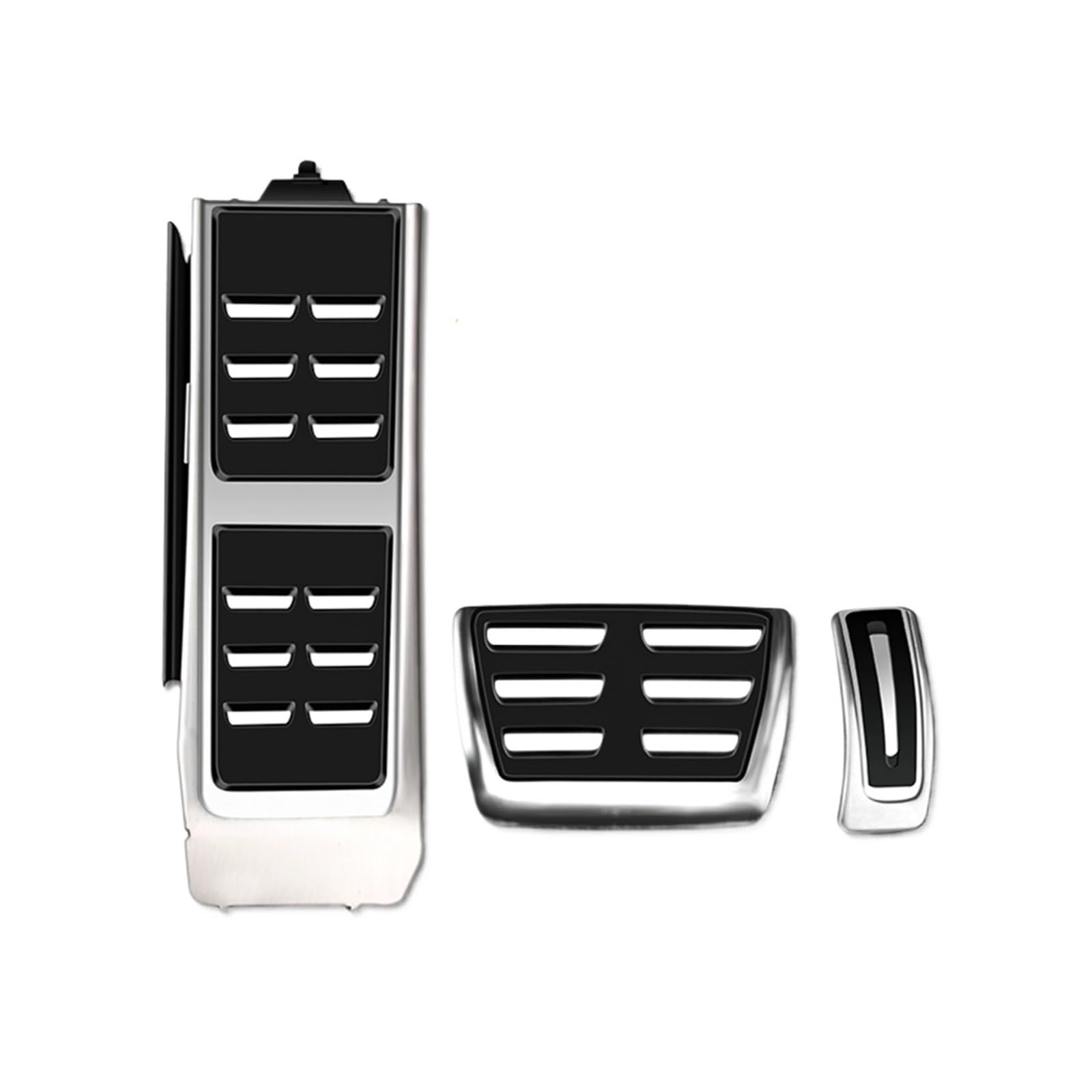 Auto Pedale Abdeckung Für A4 B8 B9 A6 C7 C8 Q5 2009-2024 Gaspedal Bremspedal Abdeckung Pads Auto Pedale AT MT Auto Pedal Zubehör(Style 7 09-16 AT) von ZHANFEIS