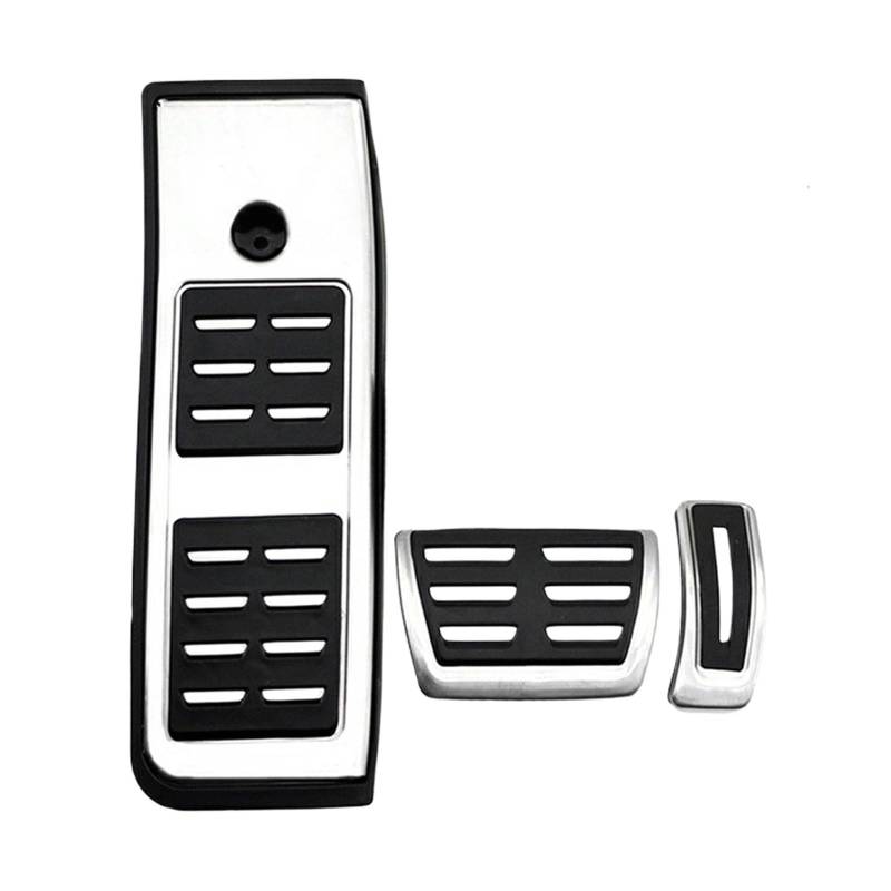 Auto Pedale Abdeckung Für A4 B8 B9 A6 C7 C8 Q5 2009-2024 Gaspedal Bremspedal Abdeckung Pads Auto Pedale AT MT Auto Pedal Zubehör(Style 8 18-24 AT) von ZHANFEIS