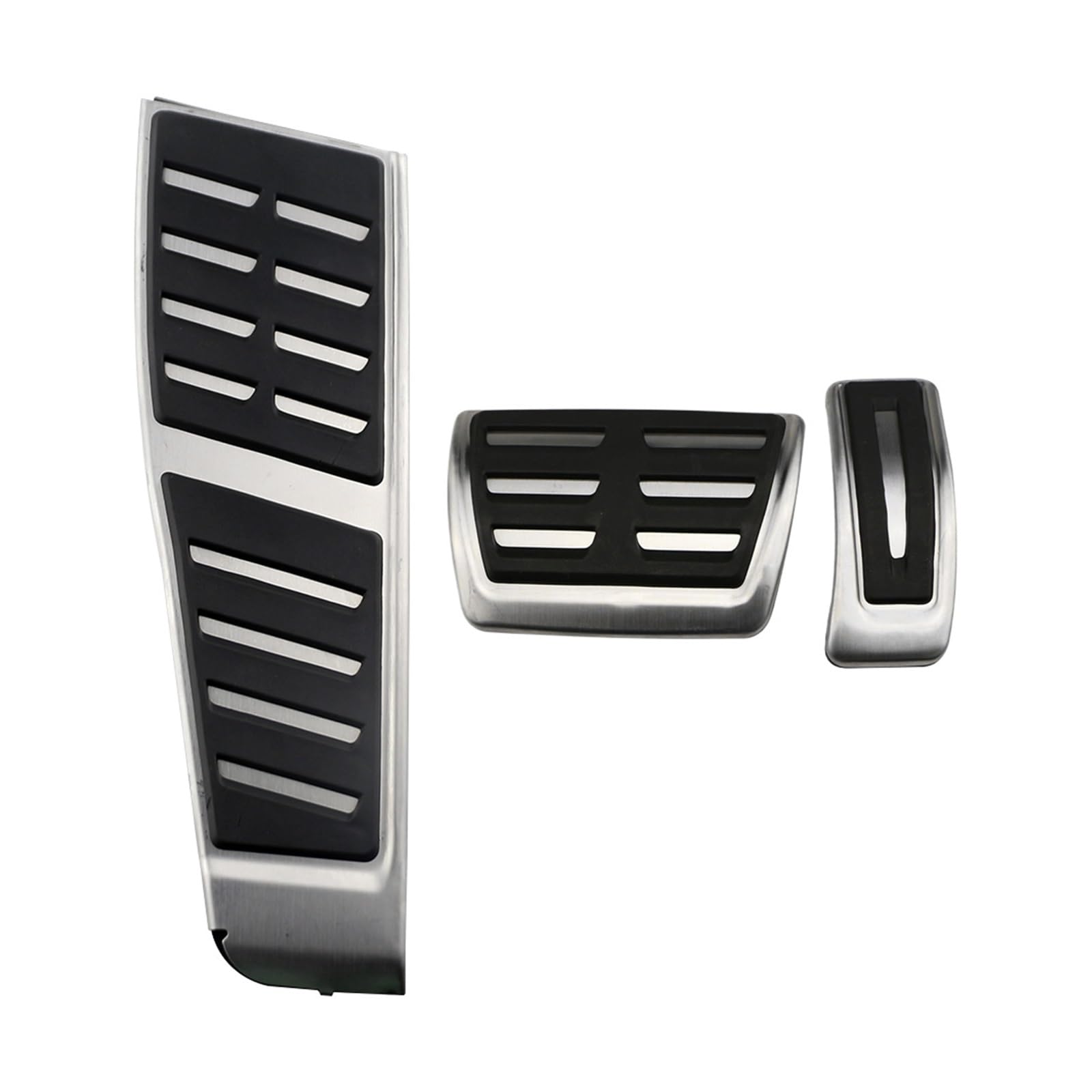 Auto Pedale Abdeckung Für A5 B8 07-15 A4 B8 8K 08-15 Q5 8R 05-17 A6 C7 AT Gas Kraftstoff Bremse Fußstütze Pedale Pads RHD Auto Pedal Abdeckung Auto Pedal Zubehör(AT with Rest) von ZHANFEIS