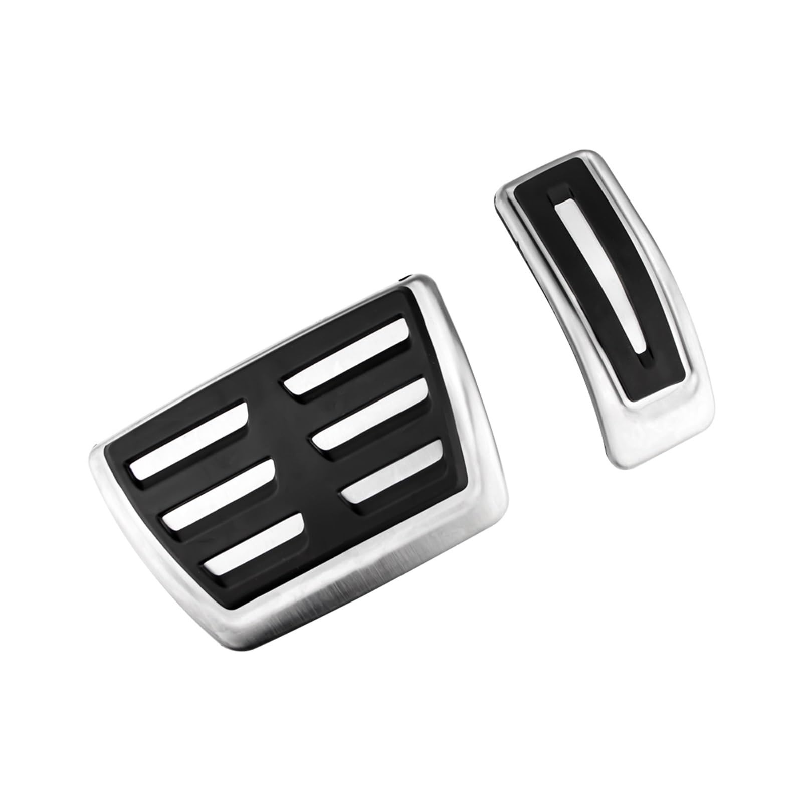 Auto Pedale Abdeckung Für A8 D5 2018-2022 LHD Accelerator Gas Brems Fußstütze Pedal Abdeckung Pad Auto Pedale Abdeckungen Auto Pedal Zubehör(2 piece AT) von ZHANFEIS