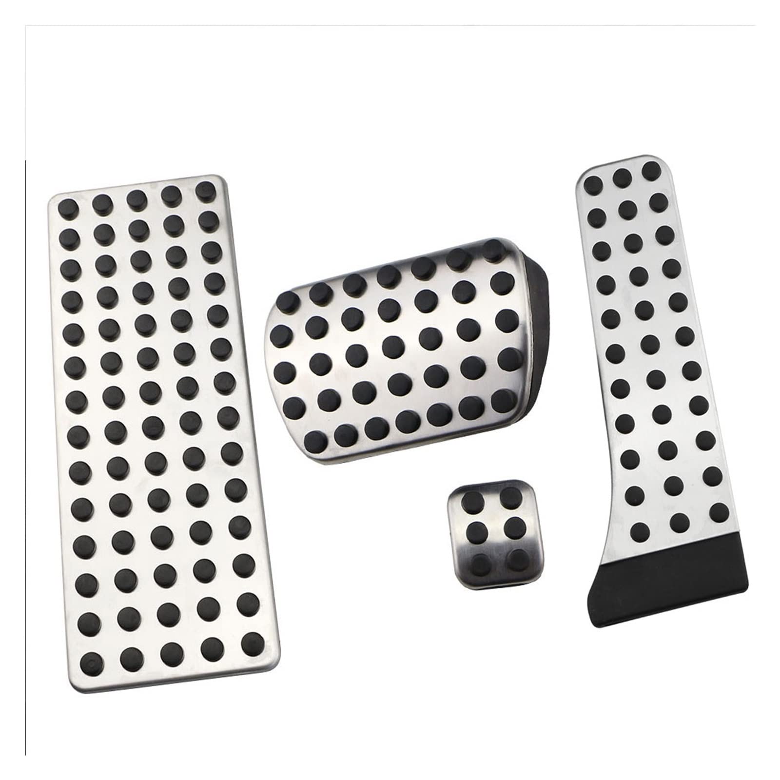Auto Pedale Abdeckung Für Benz C E S Für GLK Für SLK Für CLS SL Klasse W203 W204 W205 W222 W212 C207 W220 C219 X204 Bremspedale Auto Pedal Abdeckung Auto Pedal Zubehör(AT with rest brake) von ZHANFEIS