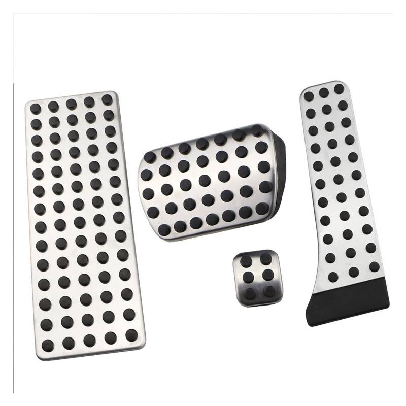 Auto Pedale Abdeckung Für Benz C E S Für GLK Für SLK Für CLS SL Klasse W203 W204 W205 W222 W212 C207 W220 C219 X204 Bremspedale Auto Pedal Abdeckung Auto Pedal Zubehör(AT with rest brake) von ZHANFEIS