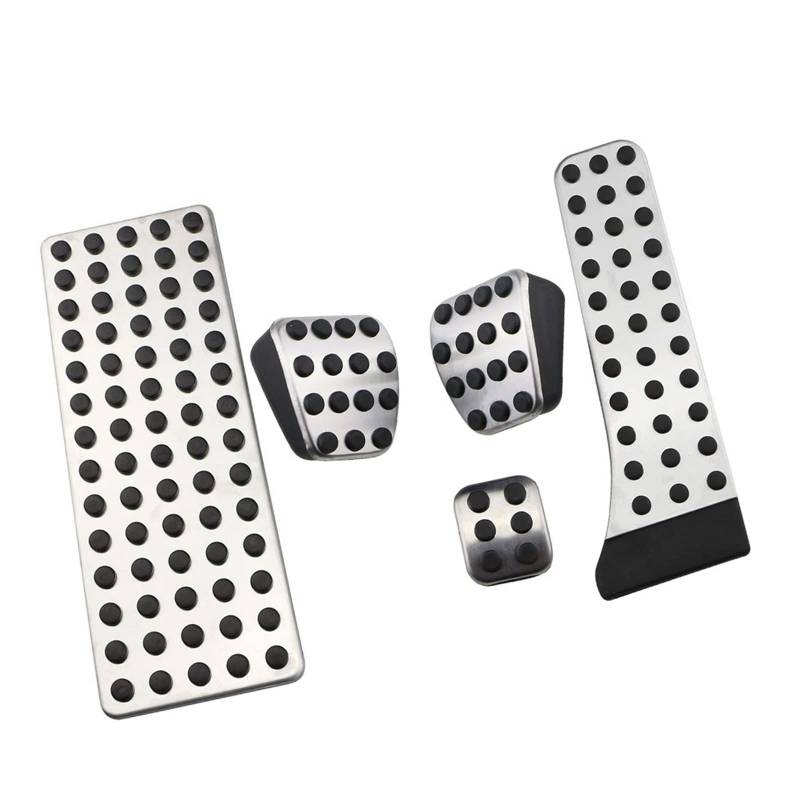 Auto Pedale Abdeckung Für Benz C E S Für GLK Für SLK Für CLS SL Klasse W203 W204 W205 W222 W212 C207 W220 C219 X204 Bremspedale Auto Pedal Abdeckung Auto Pedal Zubehör(MT with rest brake) von ZHANFEIS