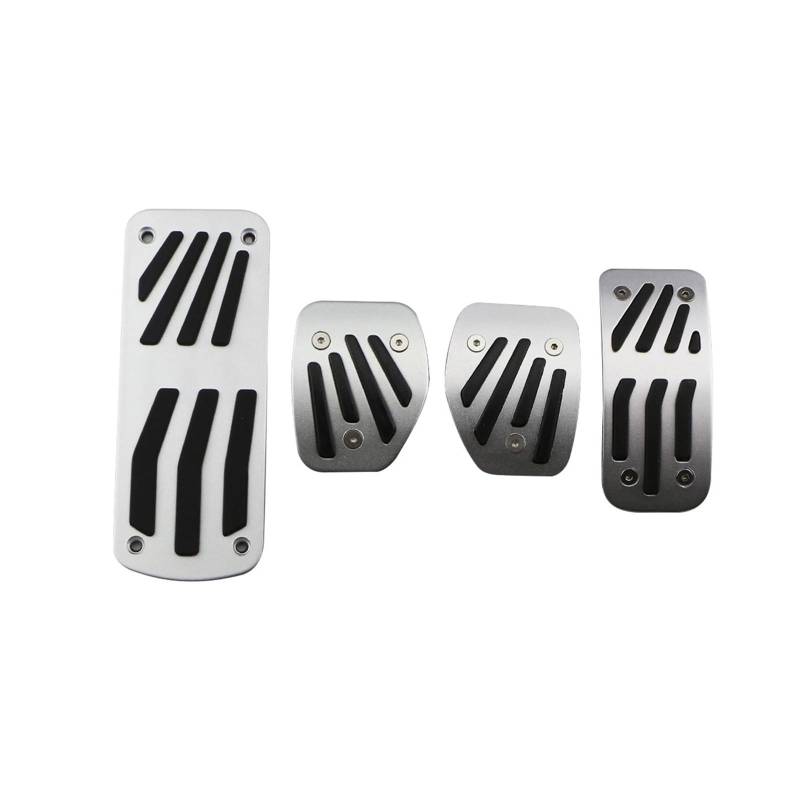 Auto Pedale Abdeckung Für CITROEN C3 C4 DS 3 4 6 DS3 DS4 DS6 Auto Pedale Gas Bremse Rest Pedal Pad Abdeckung Auto Pedal Zubehör(MT with rest) von ZHANFEIS