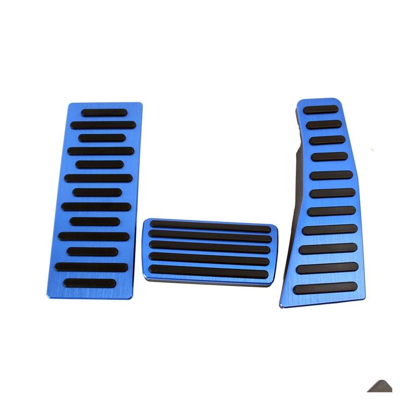 Auto Pedale Abdeckung Für CIVIC 2006-2011 MT AT Gaspedal Bremse Fußstütze Pedal Pad Abdeckung Auto Zubehör Auto Pedal Zubehör(AT) von ZHANFEIS