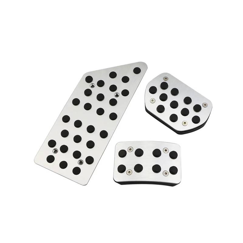 Auto Pedale Abdeckung Für Citroen C5 C6 LHD Pedale Brems Gas Gaspedal Pad Auto Pedal Abdeckung Auto Pedal Zubehör(AT with rest) von ZHANFEIS