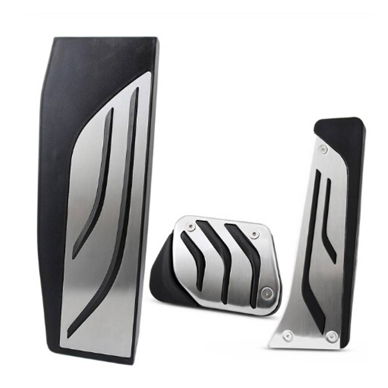 Auto Pedale Abdeckung Für F20 F21 F22 F23 F24 F30 F31 F32 F33 F34 F35 F36 F80 F82 F83 E81 E82 E88 E90 E91 E92 E93 LHD Auto Pedal Abdeckung Auto Pedale Auto Pedal Zubehör(AT With Rest) von ZHANFEIS
