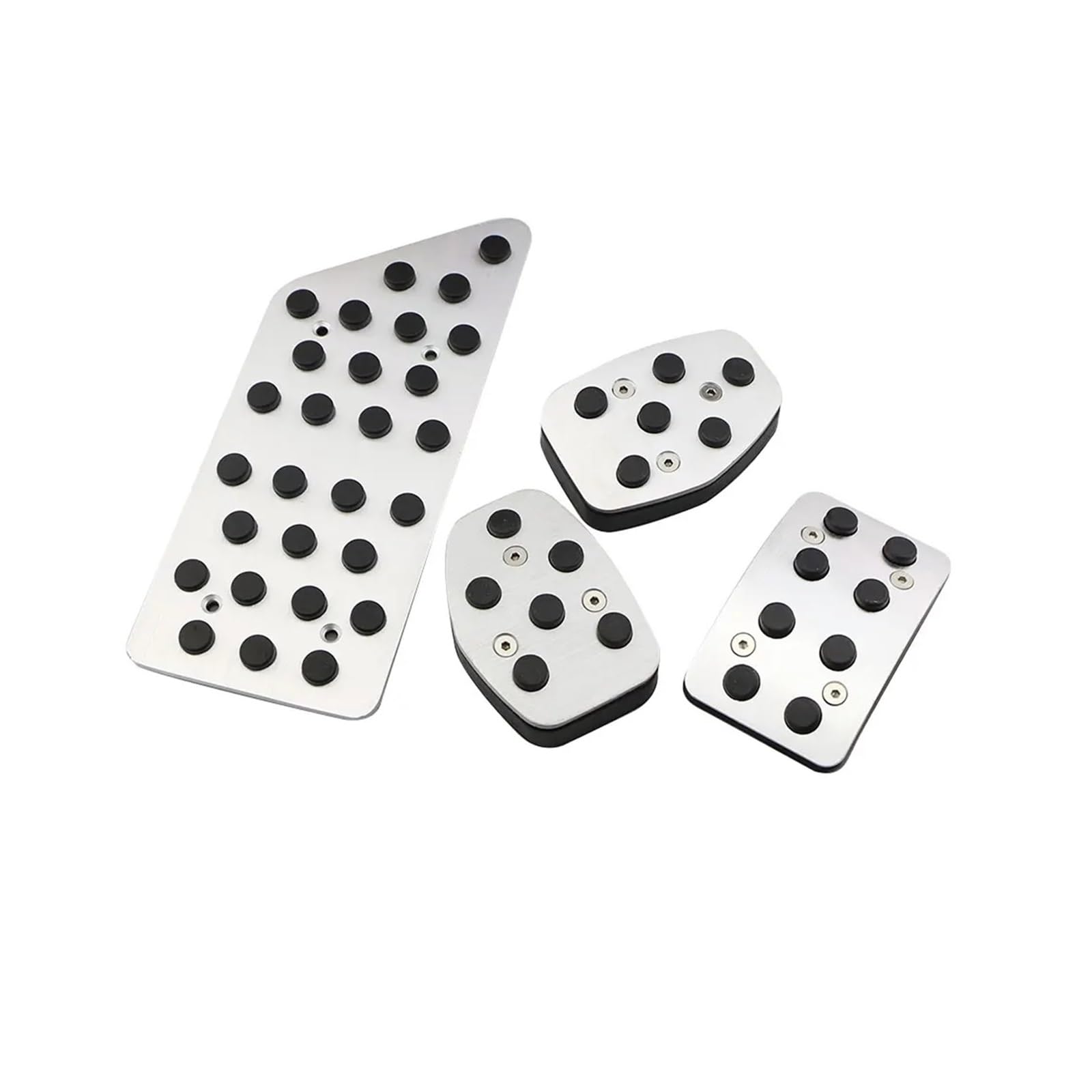 Auto Pedale Abdeckung Für Peugeot 3008 508 LHD Pedale Brems Gas Gaspedal Pad Auto Pedal Abdeckung Auto Pedal Zubehör(MT with rest) von ZHANFEIS