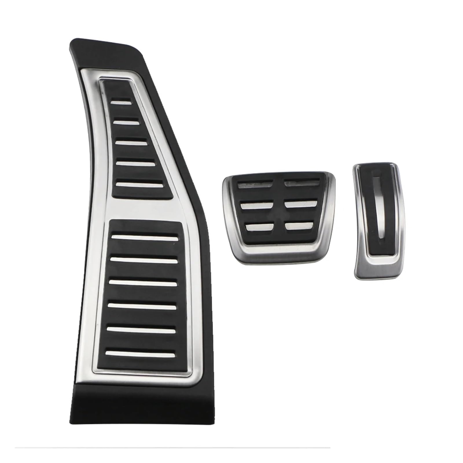 Auto Pedale Abdeckung Für Q7 16-24 Q8 2019 2020 2021 2022 2023 2024 Pads Gas Bremspedal Abdeckung RHD Auto Pedale Auto Pedal Zubehör(AT with Rest) von ZHANFEIS