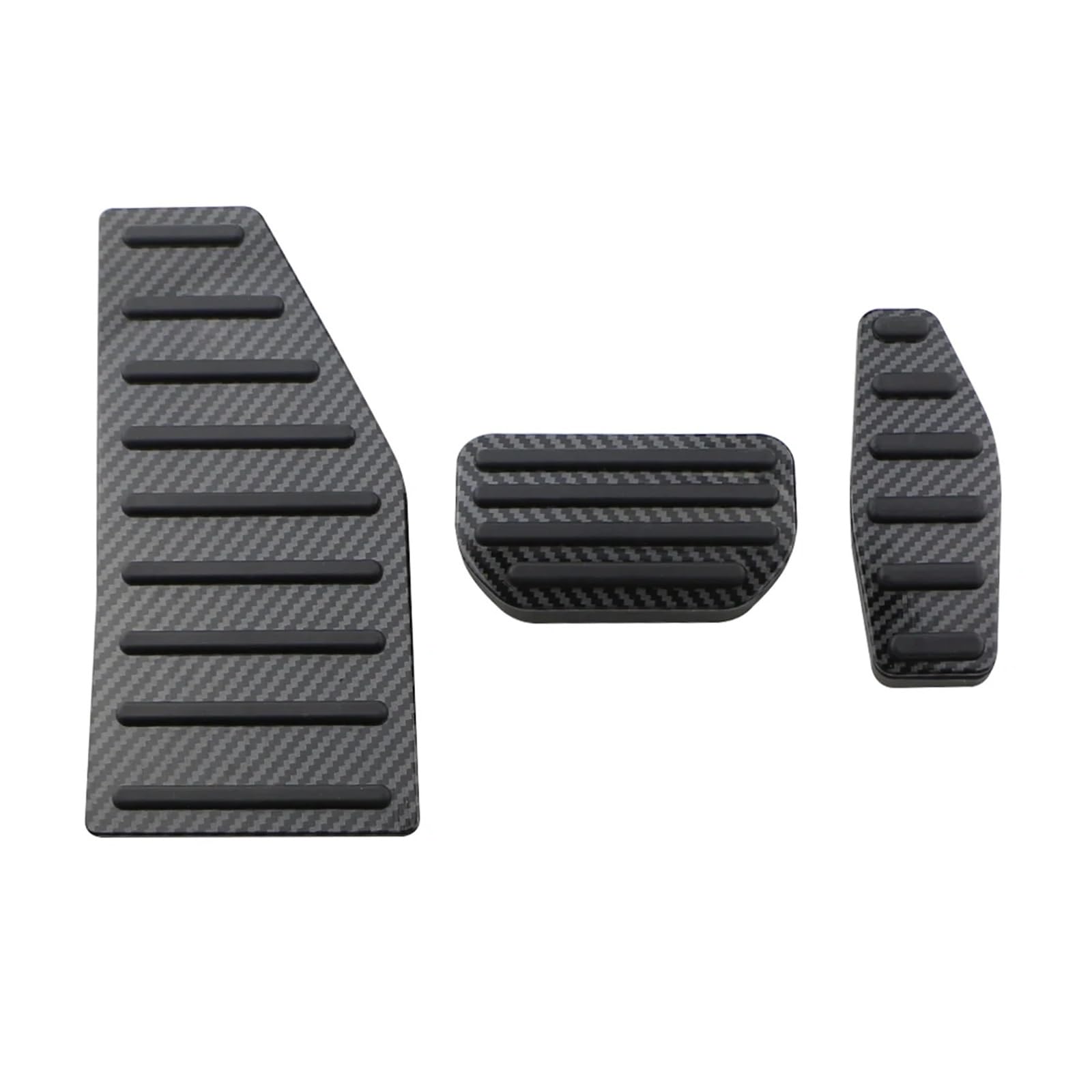 Auto Pedale Abdeckung Für Suzuki Für Jimny JB74 JB64 2019-2022 Gaspedal Bremse Kupplung Fußstütze Pedale Abdeckung Auto Pedale Auto Pedal Zubehör(AT with rest) von ZHANFEIS