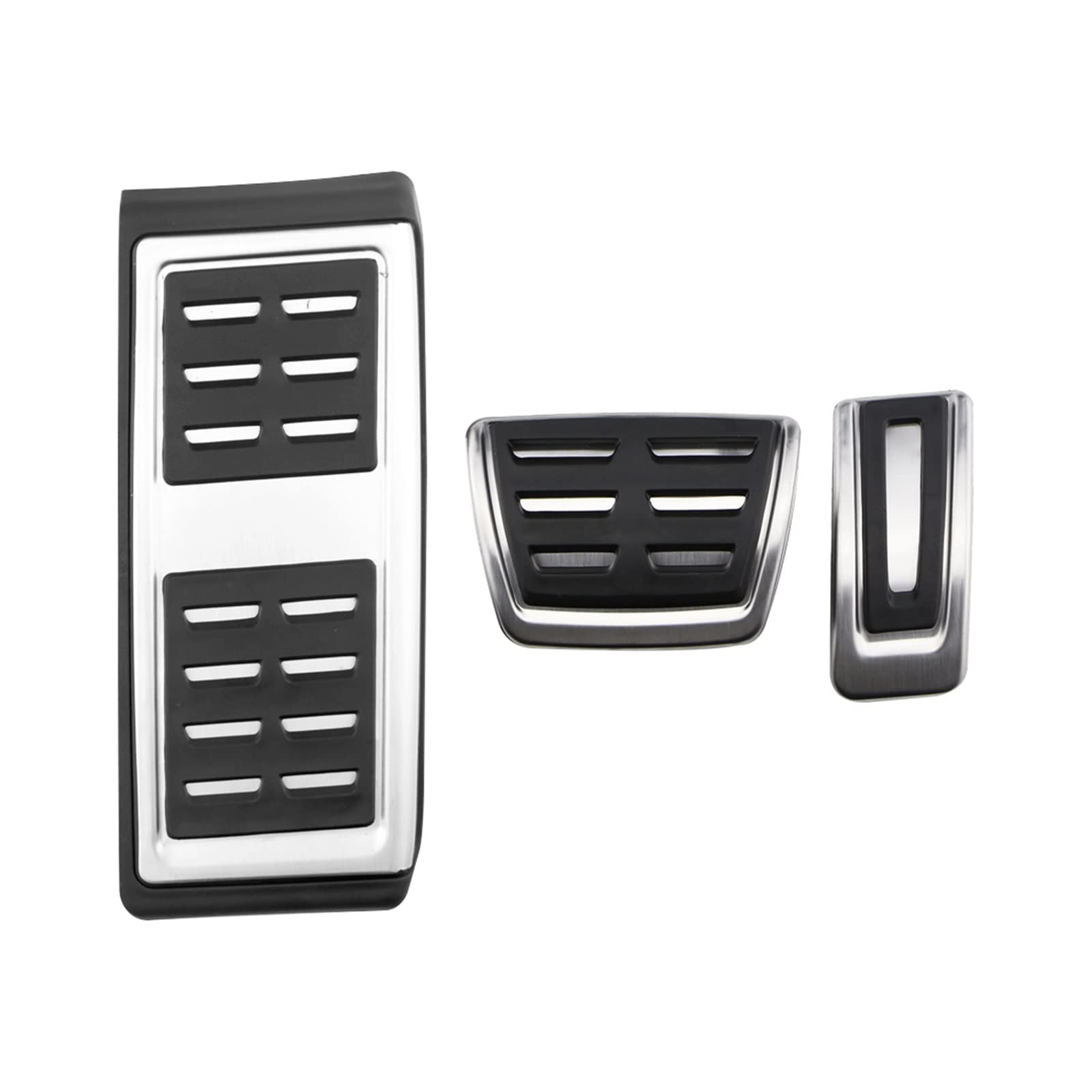 Auto Pedale Abdeckung Für VW Für Golf 7 8 MK7 MK8 Für GTI Für T-cross Für T-Roc Für Jetta Mk7 MK8 2012-2022 Auto Pedale Auto Pedal Zubehör(AT with Rest) von ZHANFEIS