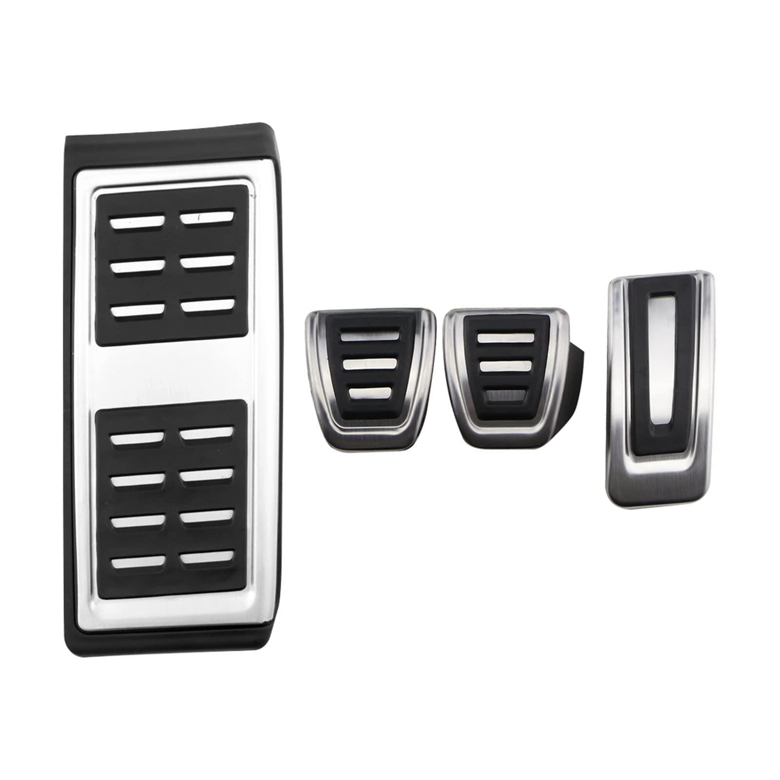 Auto Pedale Abdeckung Für VW Für Golf 7 8 MK7 MK8 Für GTI Für T-cross Für T-Roc Für Jetta Mk7 MK8 2012-2022 Auto Pedale Auto Pedal Zubehör(MT with Rest) von ZHANFEIS