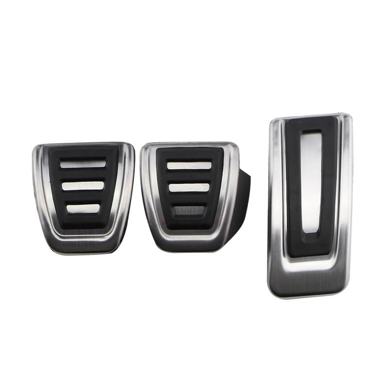 Auto Pedale Abdeckung Für VW Für Golf 7 8 MK7 MK8 Für GTI Für T-cross Für T-Roc Für Jetta Mk7 MK8 2012-2022 LHD Auto Pedal Abdeckung Auto Pedal Zubehör(MT without Rest) von ZHANFEIS