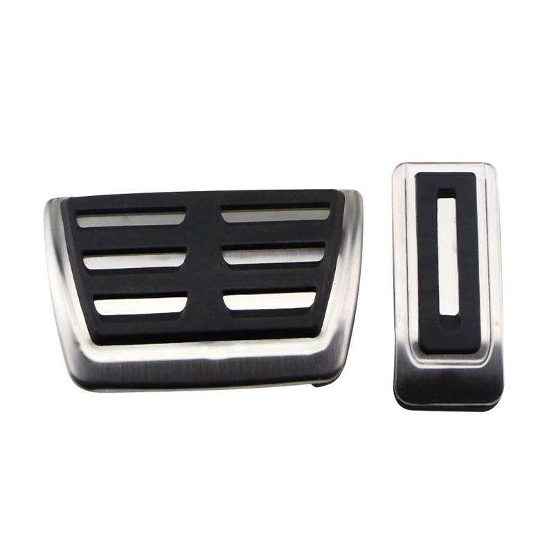 Auto Pedale Abdeckung Für VW Für Multivan T5 T6 Für Caravelle T6 Auto Pedale Gaspedal Gas Fuß Bremspedal Pad Abdeckung Auto Pedal Zubehör(AT) von ZHANFEIS