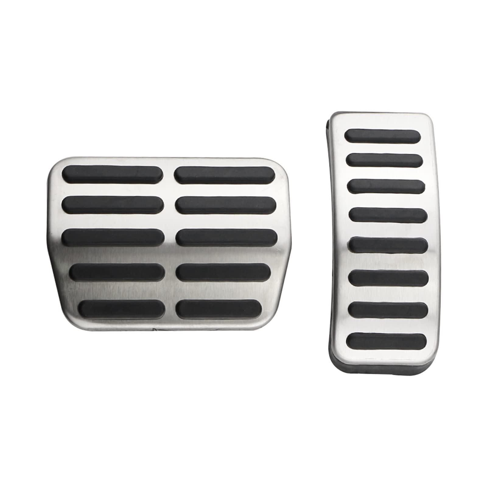 Auto Pedale Abdeckung Für VW Für Polo 6N 9N3 Für Golf 4 MK4 Für Bora Für Käfer Für RSi Für GTI R32 Gas Brems Fuß Pedal Auto Pedal Auto Pedal Zubehör(AT) von ZHANFEIS