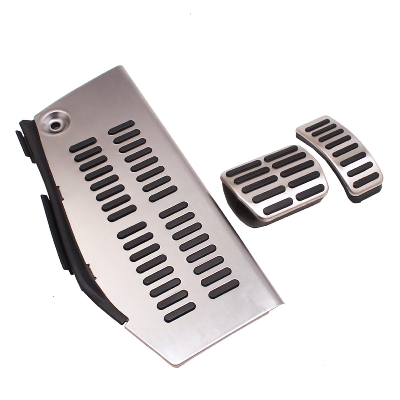 Auto Pedale Abdeckung Für VW Für Polo Für Golf 4 Für Bora Für Käfer Für RSi Für GTI R32 Pedal Pad LHD Auto Pad Fuß Rest Auto Pedal Zubehör(AT) von ZHANFEIS