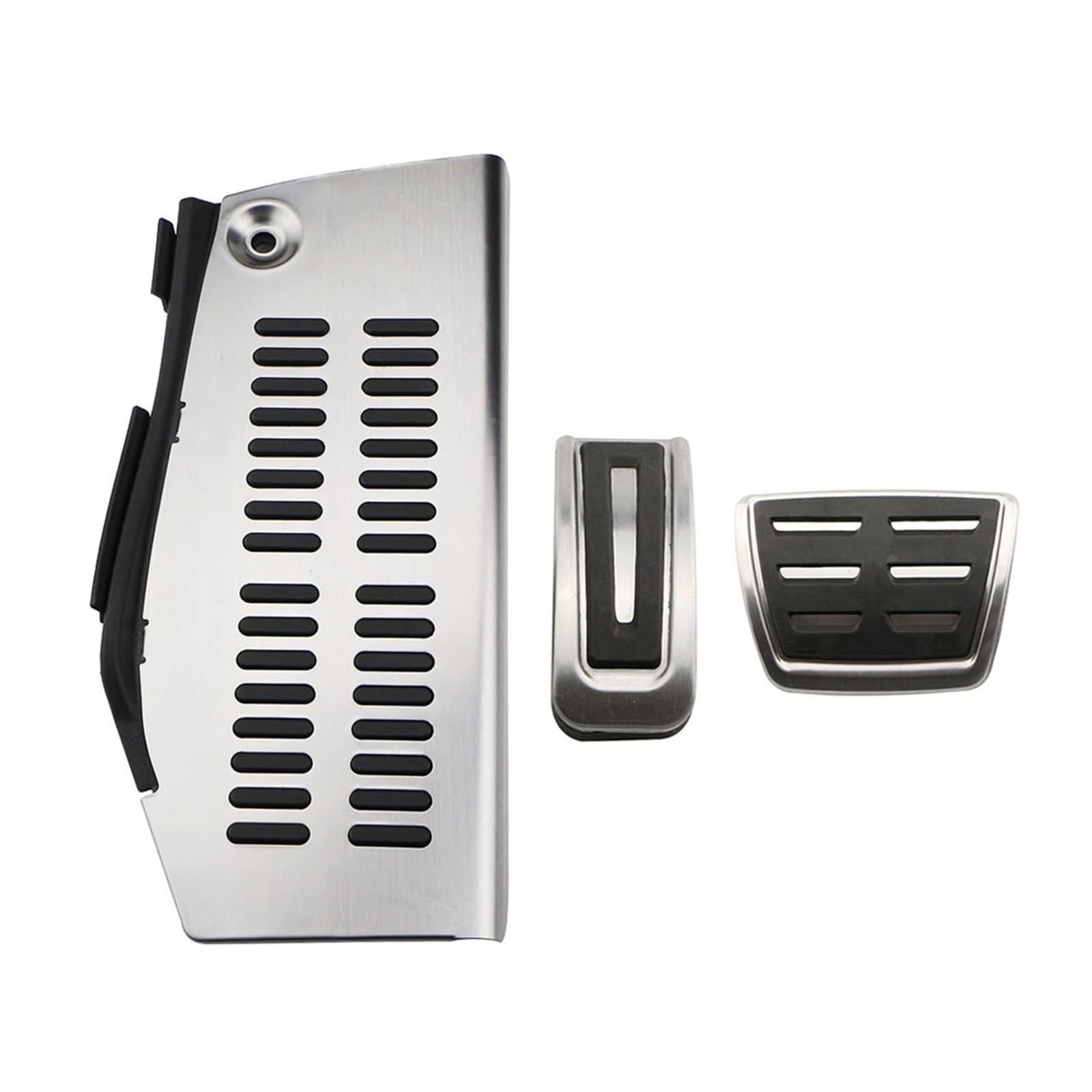Auto Pedale Abdeckung Für VW Für Polo Für Golf 4 Für Jetta MK4 Für Bora Auto Pedale Kappe Kupplung Beschleuniger Bremse Abdeckung Auto Pedal Zubehör(AT-A with Rest) von ZHANFEIS