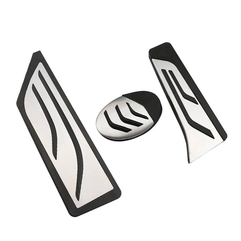 Auto Pedale Abdeckung Für X1 F48 2016-2022 X2 F39 2018-2023 Auto Accelerator Gas Bremse Rest Pedal Abdeckung Pads Sport Pedale Auto Pedal Zubehör(AT with Rest) von ZHANFEIS
