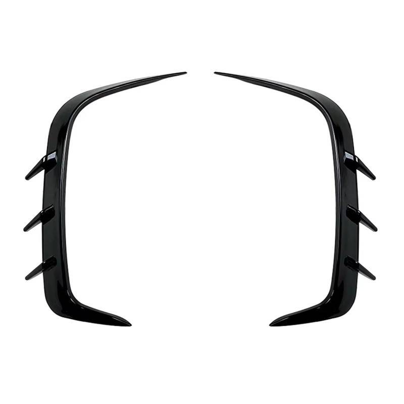 Heckspoiler Regal Für 4er G22 G23 425i 430i M440i Sport Heckstoßstange Splitter Spoiler Entlüftungsabdeckung Splitter Glanzschwarz Body Kit Hecklippe Spoiler von ZHANFEIS