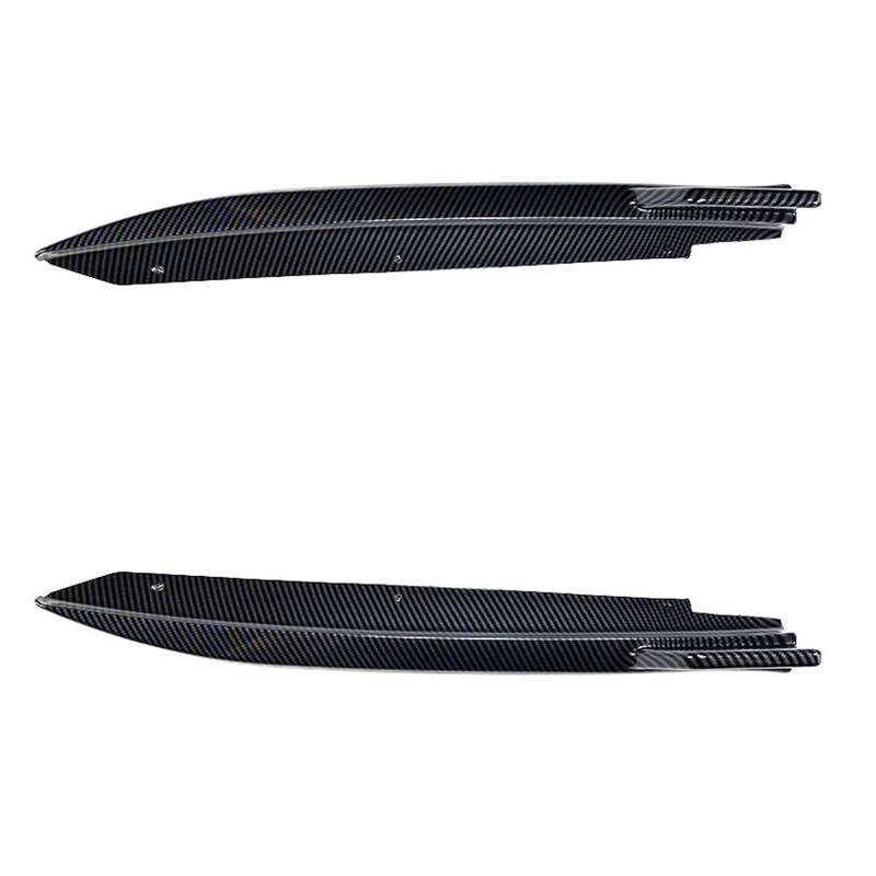 Heckspoiler Regal Für 5 Series G30 Sport Für M-Tech 525i 530i 540i 2017 2014 2019 2020 2021 Heckstoßstange Splitter Canards Lip Spoiler Abdeckung Ecke Hecklippe Spoiler(Carbon Look) von ZHANFEIS