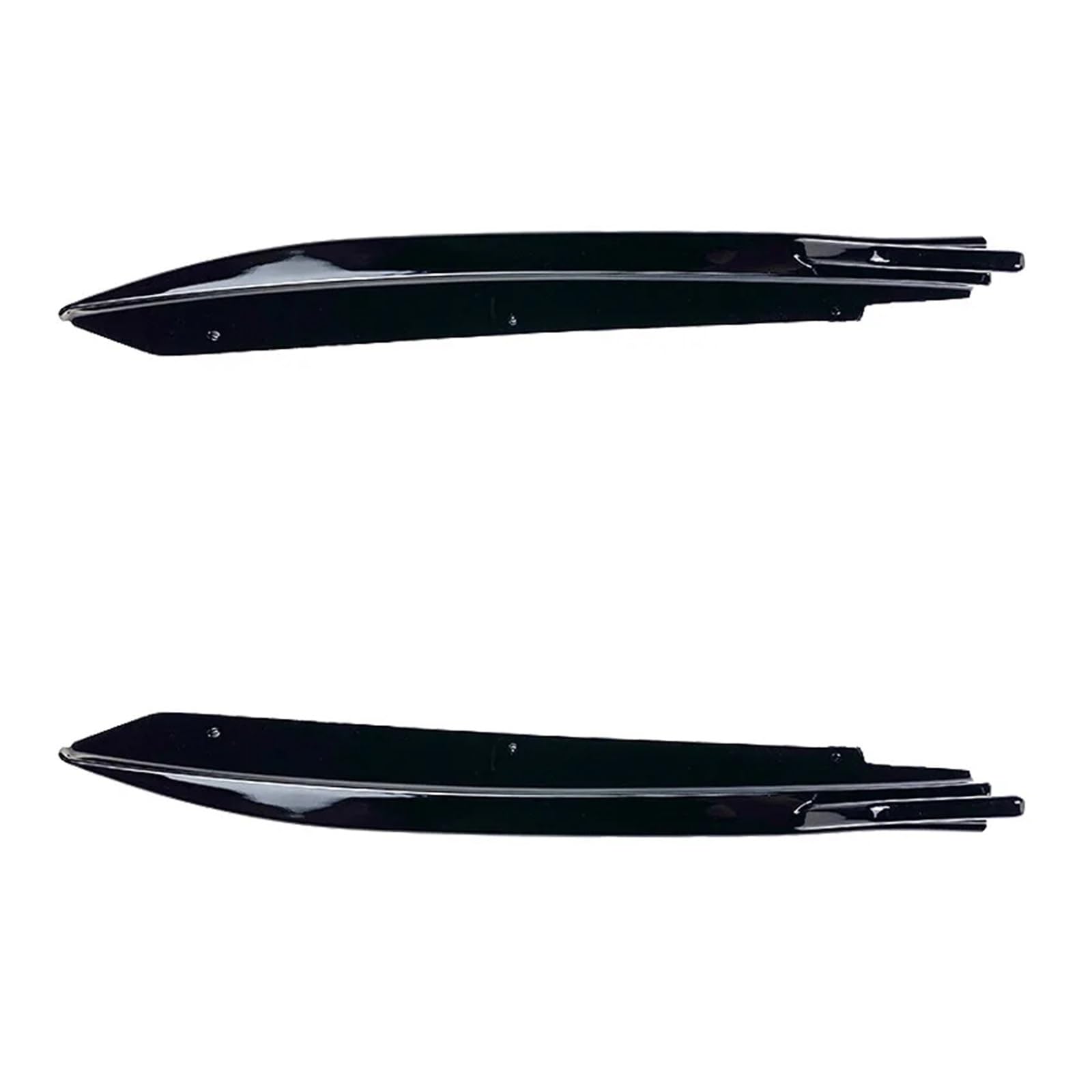 Heckspoiler Regal Für 5 Series G30 Sport Für M-Tech 525i 530i 540i 2017 2014 2019 2020 2021 Heckstoßstange Splitter Canards Lip Spoiler Abdeckung Ecke Hecklippe Spoiler(Gloss Black) von ZHANFEIS