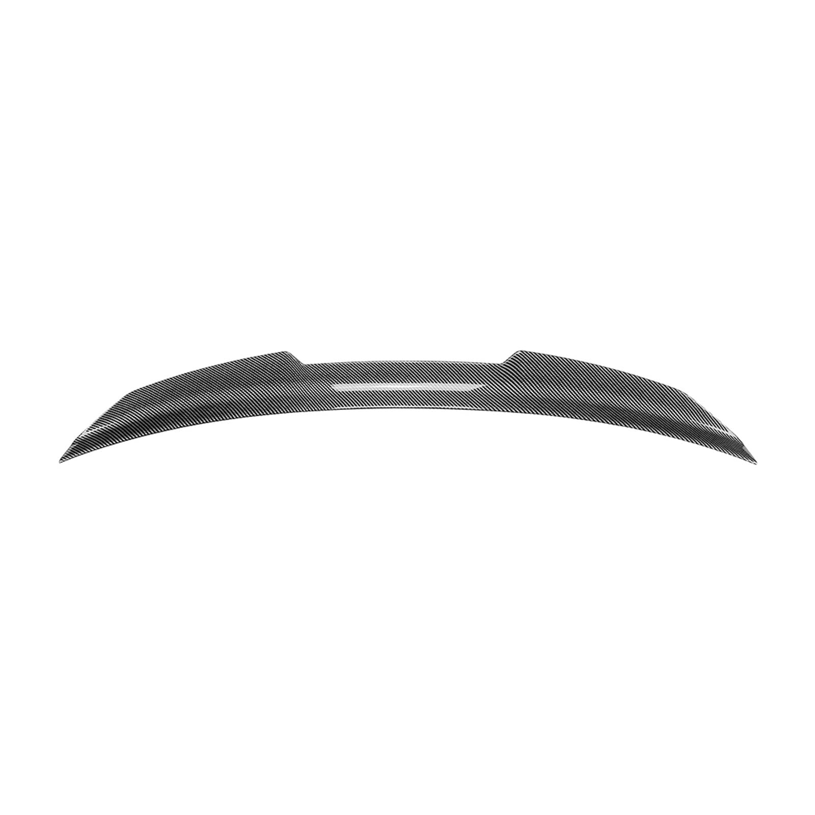 Heckspoiler Regal Für A5 8T Sportback 2007 2008 2009 2010 2011 2012 2013 2014 2015 2016 Viertürer PSM Heckspoiler Spoiler Karosserie-Kit Hecklippe Spoiler(Carbon Black) von ZHANFEIS